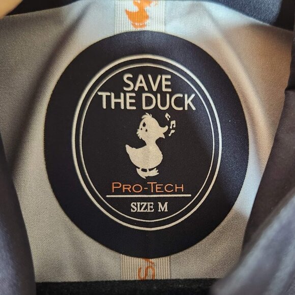 SAVE THE DUCK Black Nylon Pro Tech Jacket - Picture 5 of 8